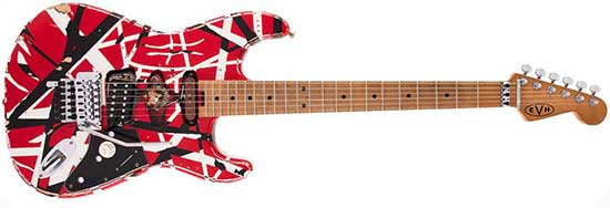Eddie Van Halen Frankenstein V2 Guitar